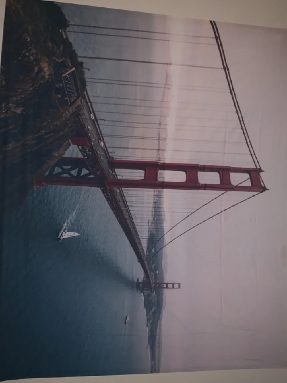 San Francisco wall tapestry